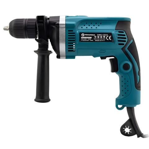 Prohummer PH250 Profesyonel Elektrikli 13mm Darbeli Matkap (Mavi)